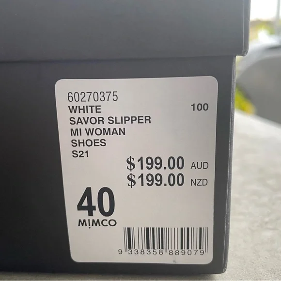 Mimco Savor Slipper White - Picture 7 of 9